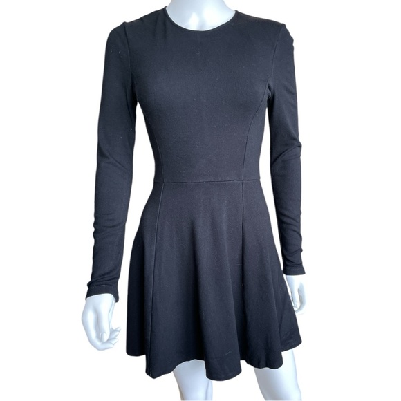 Theory Performance Knit Fit And Flare Dress Size 2 - Picture 4 of 7
